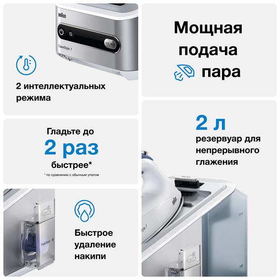 BRAUN Парогенератор IS7143WH