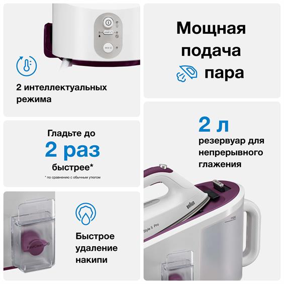 BRAUN Парогенератор IS5155WH